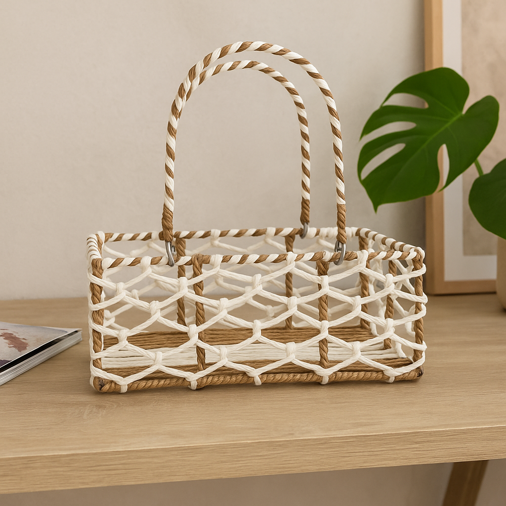 Handwoven Multipurpose Basket – Eco-Friendly Storage & Décor